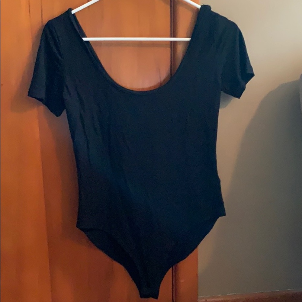 Swoop Neck Bodysuit